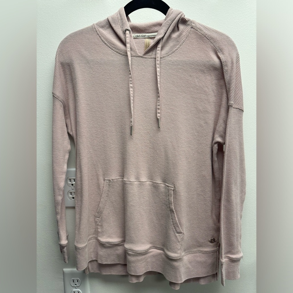 SOLD / Calvin Klein Performance waffle pullover Sweatshirt